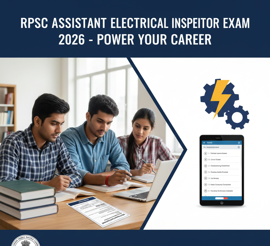 RPSC Assistant Electrical Inspector Admit Card 2026