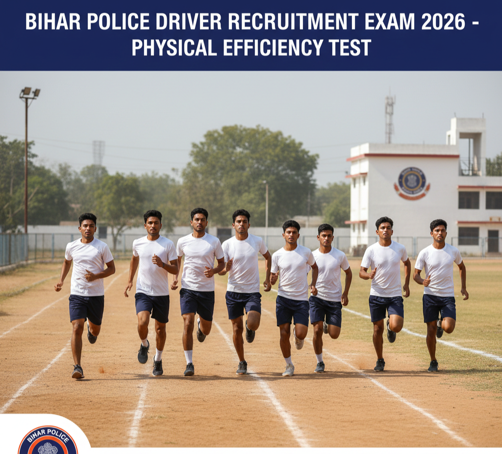 Bihar Police Driver PET Exam 2026