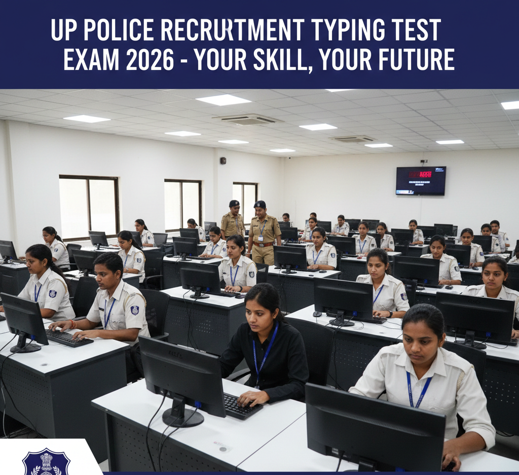 UP Police SI ASI Typing Test Admit Card 2026