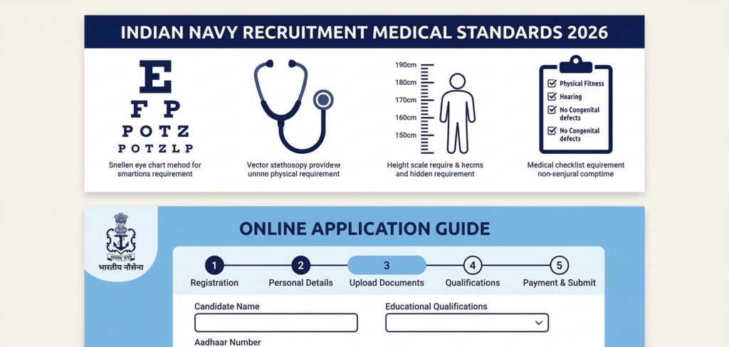 Indian Navy SSR Medical Form 2026