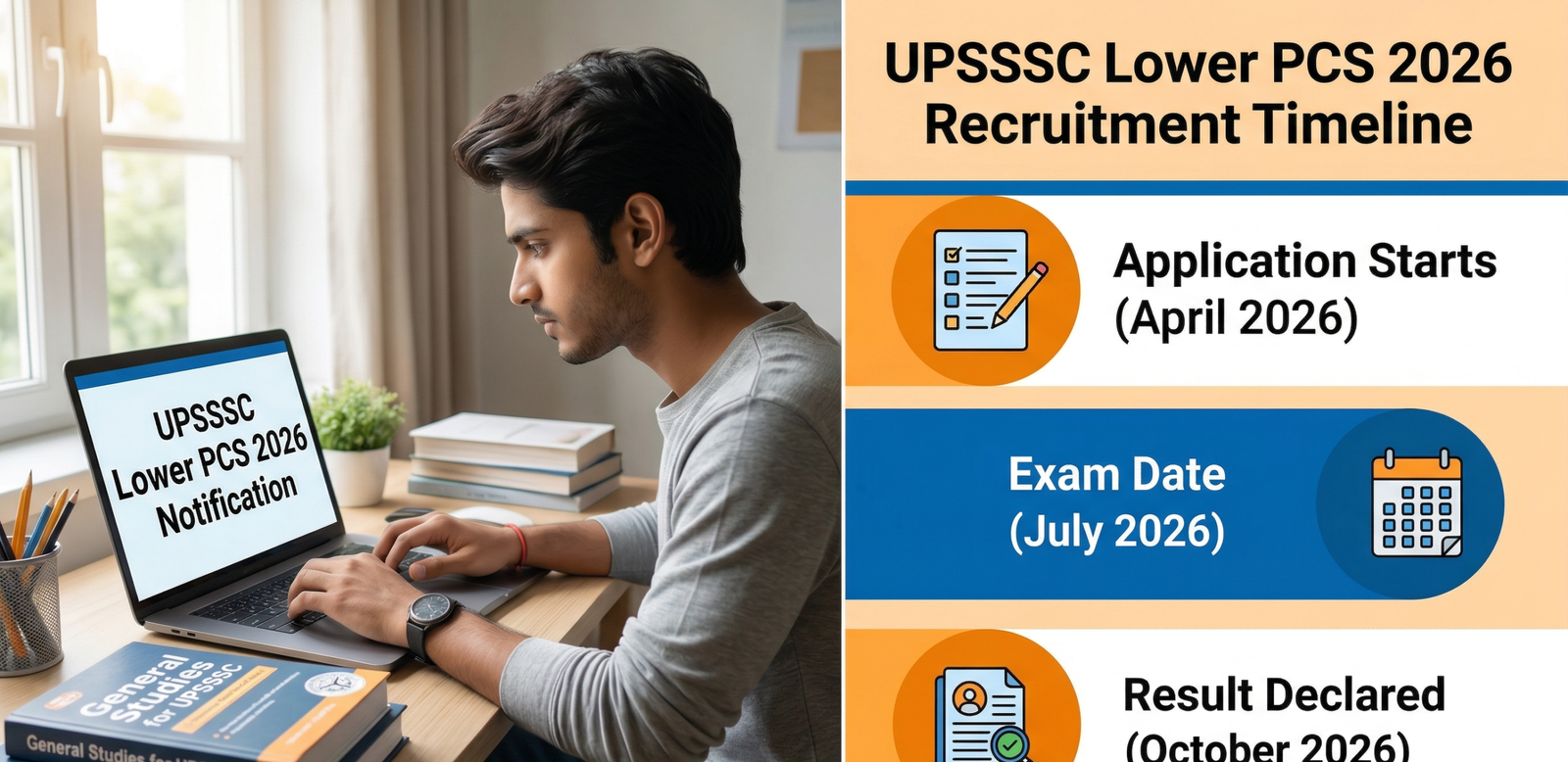UPSSSC Lower PCS 2026: Apply Online, Eligibility & Key Dates