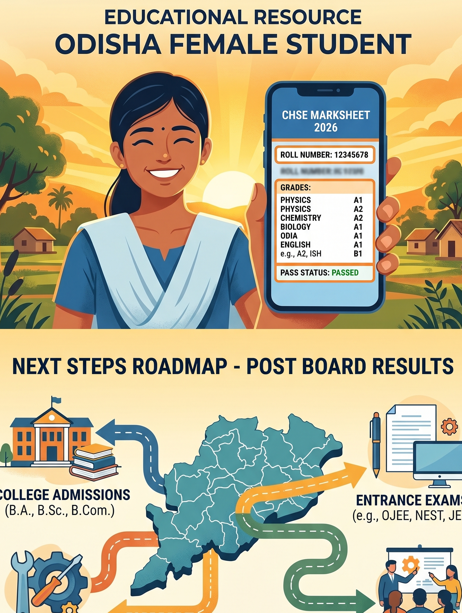 CHSE Odisha 12th Result 2026 LIVE: HSC +2 Marksheet, Date & Link