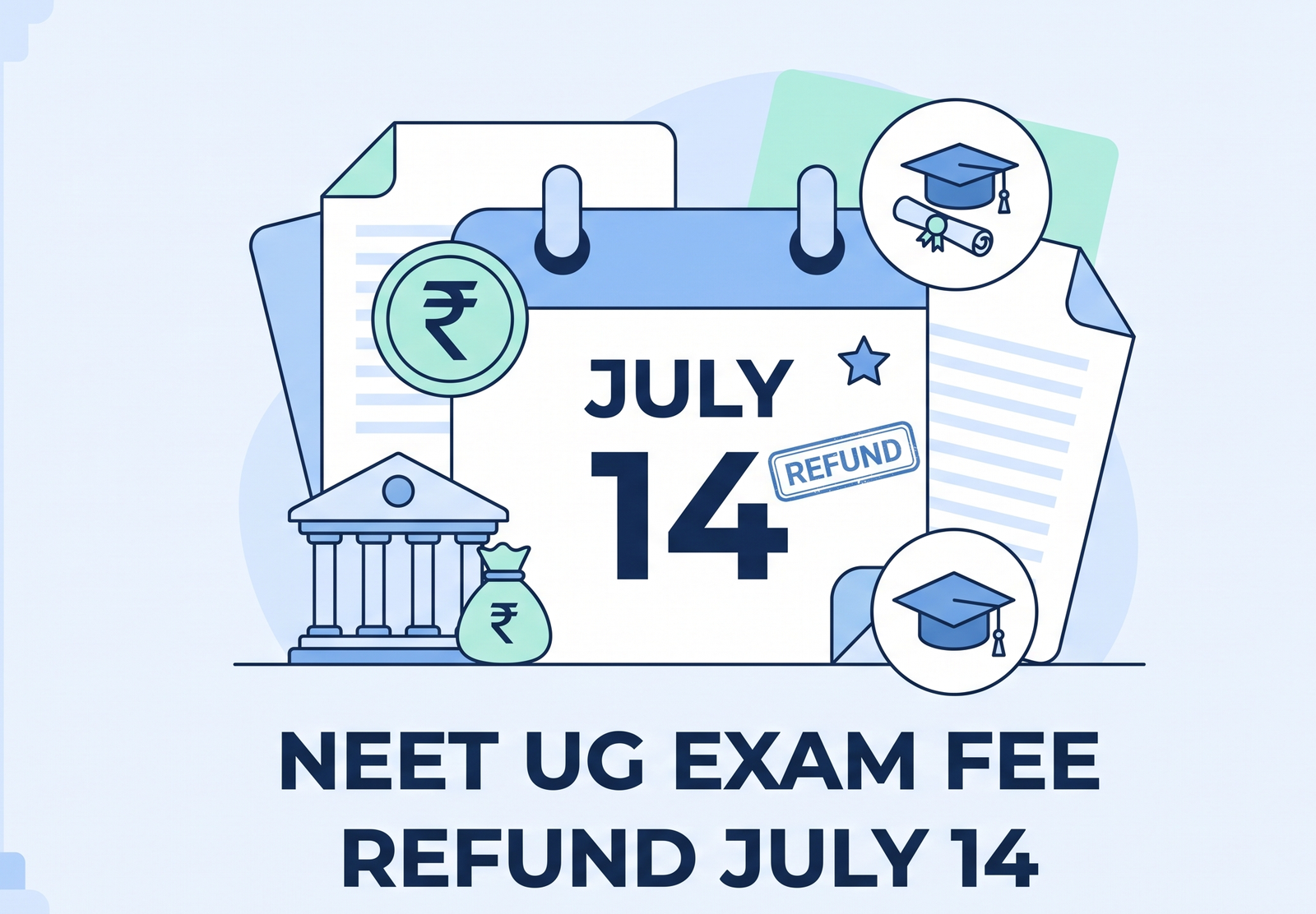 NEET UG Refund: Submit Bank Details by July 14, Get step-by-step guide, eligibility, dates