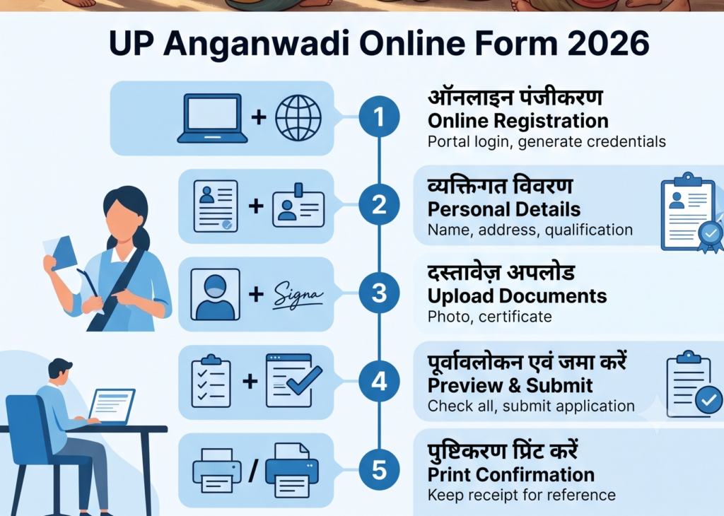 UP Anganwadi Online Form 2026